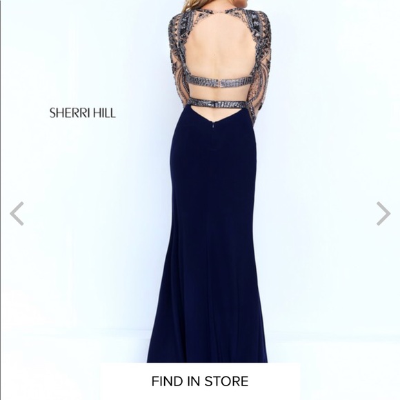 Sherri Hill prom dress! Sz 0 but fits like a 00. - Picture 4 of 4